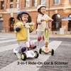 Bc Babycare Kids Scooter, 3 Adjustable Heights (Ages 3-15), Lean-to-Steer,