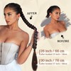 Sofeiyan Braid Extensions Ponytail Extension with Hair Scrunchie 76 cm