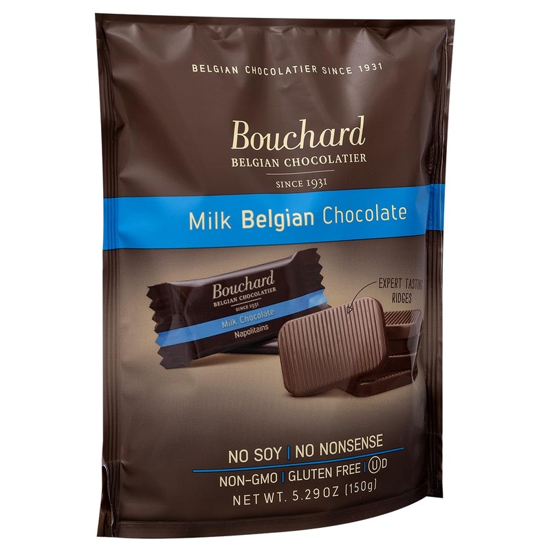 Bouchard Belgian Milk Chocolate (5.29 OZ / 150g) (Pack of