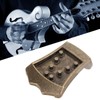 Mandolin Tailpiece Metal Bridge Replacement Part Musical Instruments Accessories Bronze