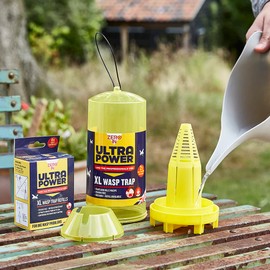 Zero In Ultra Power XL Wasp Trap Refill Sachet – 4 g x 6. Attracts Wasps. Outdoor Use, Poison-Free