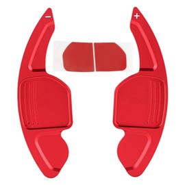 Set of 2 Car Steering Wheel Shift Paddle Blade A6 – 2 Pieces Steering Wheel Shift Paddle Car Steering Wheel Shift Paddle Made of Aluminium Alloy Extended Blade Shifter Suitable for A3 A4L A5 A6 A7 A8