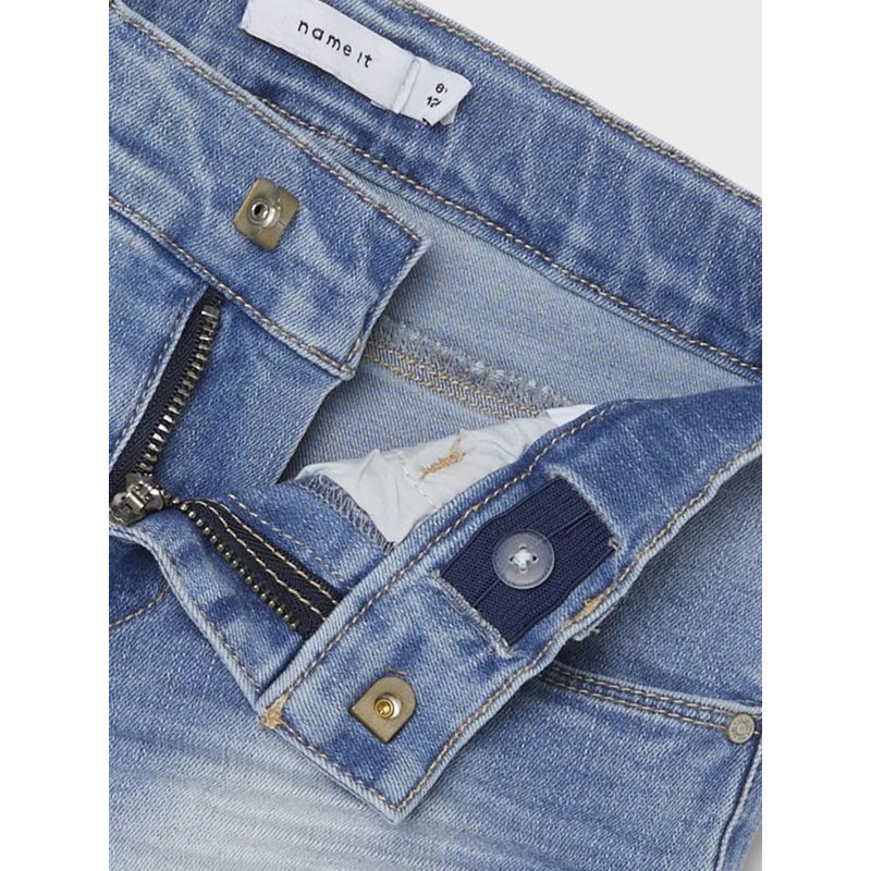 NAME IT Girl Shorts, Medium blue (medium blue denim)