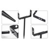 2 Sets Adjustable Downspout Bracket,Heavy-Duty Iron with Anti Rust Coating,Rust
