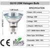 Vannise MR16 GU10 Bulb 25W, 6 Pack High Output GU10