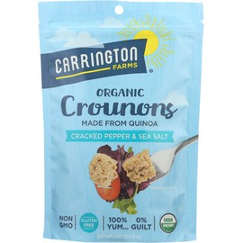 Carrington Farms Crounons Cracked Pepper & Sea Salt