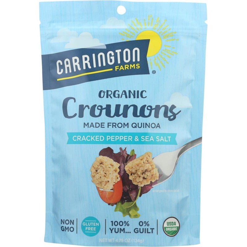 Carrington Farms Crounons Cracked Pepper & Sea Salt