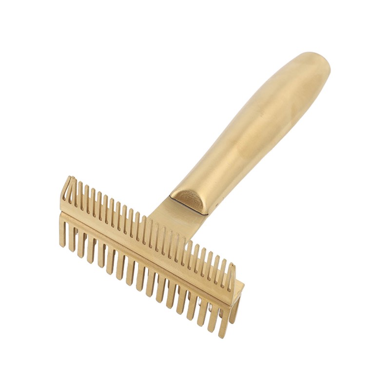 Dog Grooming Comb Multifunctional Remove Hair Thoroughly Hollow Core Handle