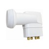 MegaSat 0401098 HD-Profi Quattro LNB White