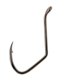 Matzuo Sickle Octopus Hook (Pack of 25), Black Chrome, 4 (141012-4)