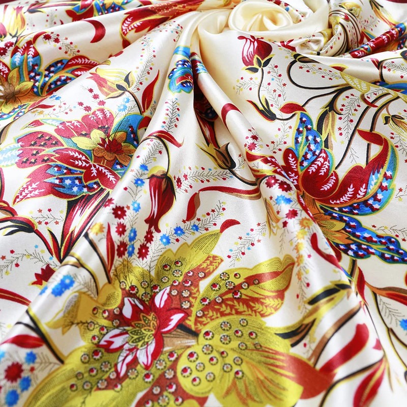 FAIRYGATE 0089 Women's Silk Multifunctional Scarf Tube Scarf Bandana, D89025