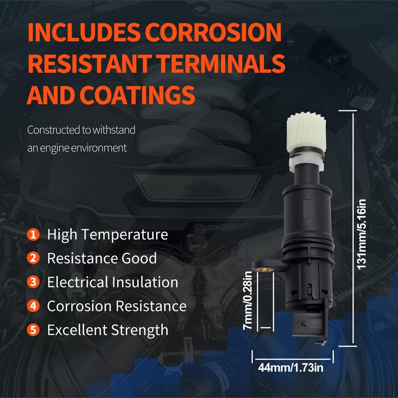 HiSport Transmission Vehicle Speed Sensor Compatible with Nissan Frontier 4WD