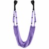 Yoga Stretch Strap for Flexibility Training – Purple Hanging Exercise
