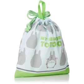 Marushin 1025012500 Cup Drawstring Bag, Small, My Neighbor Totoro, Large Totoro Silhouette