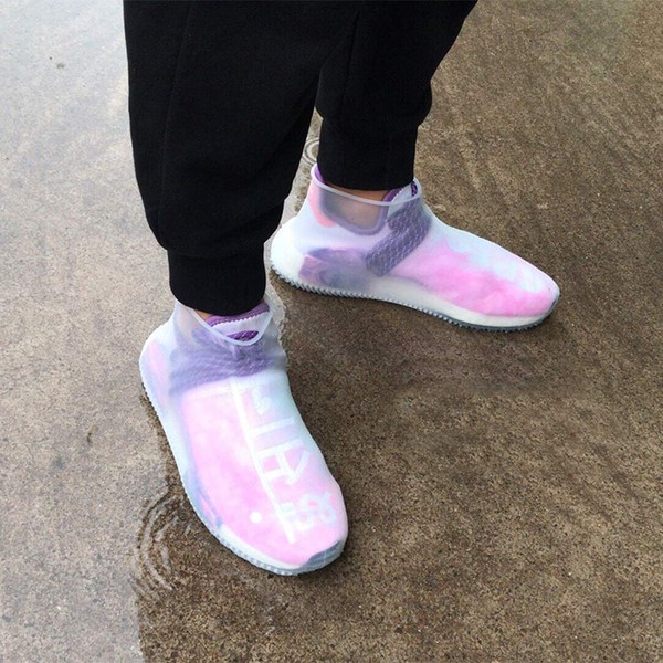 Springen Silicone Waterproof Boots and Shoe Covers,Rain Shoes Boots Covers,