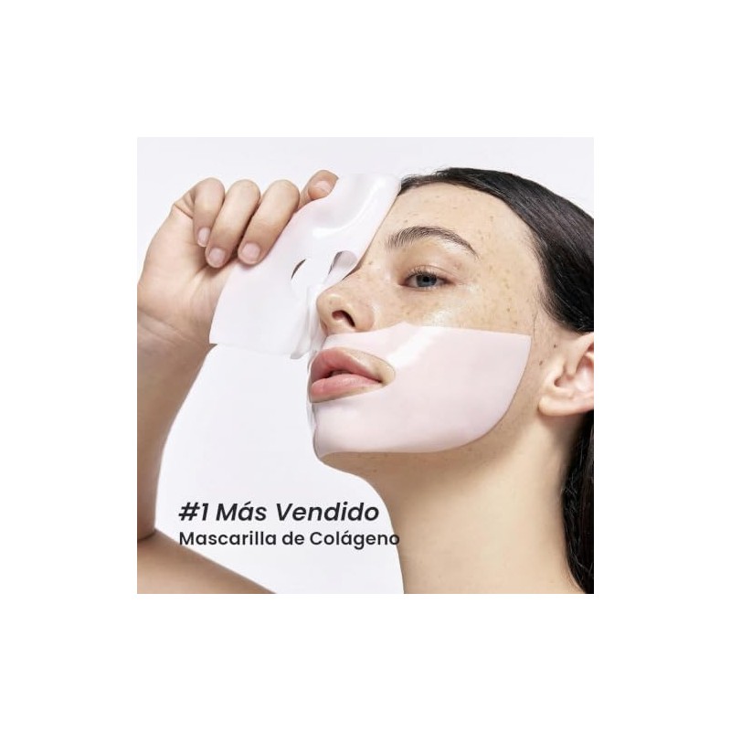 Beauty Bio Máscara de Colágeno, Paquete de 12 Piezas, Hidratante