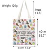 BNQL Owl Tote Bag Owl Gifts for Owl Lovers Owl
