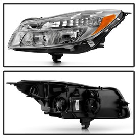 KEEKPO - For [Halogen Model] 2011 2012 2013 Buick Regal Factory Style Headlight Headlamp Replacement Left Driver Side