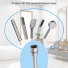 Homevacious 100 Inch Brass Fittings Extra Long Flexible Stainless Steel