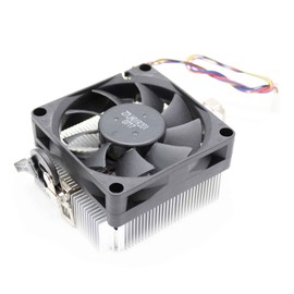Simpletek - Fixed PC Heatsink | Compatible with AMD FM1 FM2 FM2+ AM2 AM3 AM3+ 4 PIN Processors | CPU Fan Air Heatsink