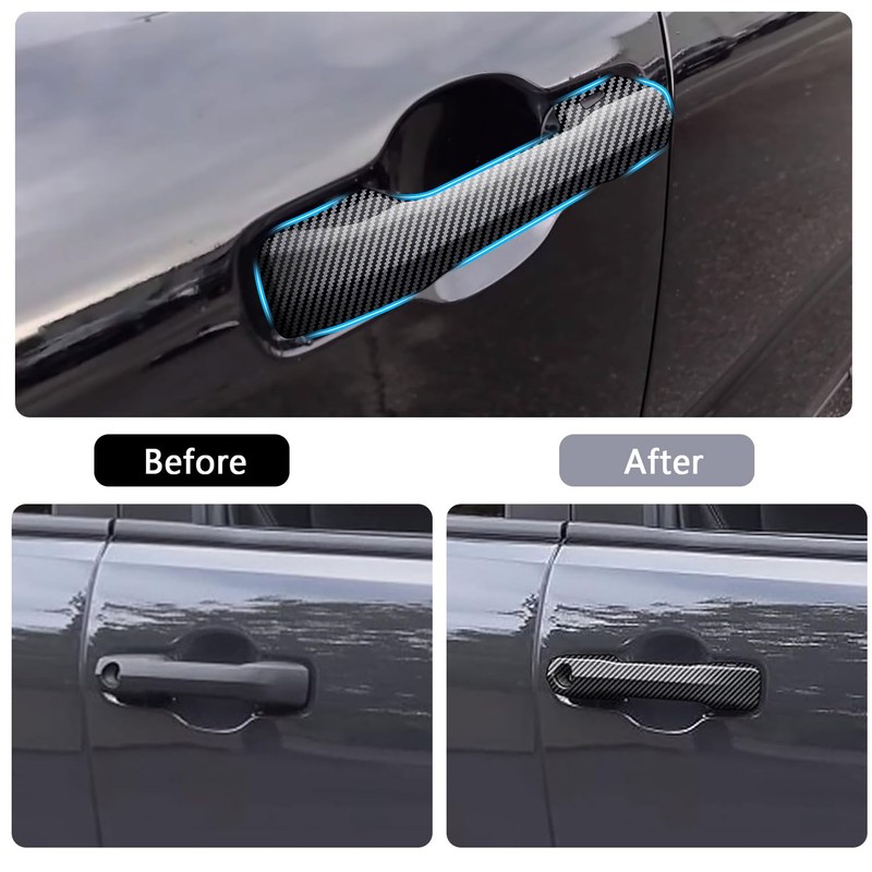 Treesiche 2024 2025 Tacoma/2025 4Runner Door Handle Covers for Tacoma