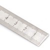 0-180° Protractor Stainless Steel Angle Adjustable in Centimeter Ruler 100mm