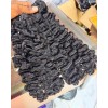 100% Unprocessed Raw Human Hair Extensions Single Donor Double Weft