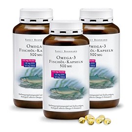 Omega-3 Fish Oil Capsules Pack of 1200 (Pack of 3)