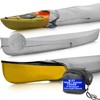 EliteShield Canoe Cover Kayak Cover; Waterproof UV Resistant Marine Grade