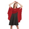 florynova Womens Chiffon Cape Shawls for Wedding Dresses Elegant Banquet