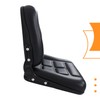 ANTUKO Universal Fold Down Seat with Adjustable Angle Back and