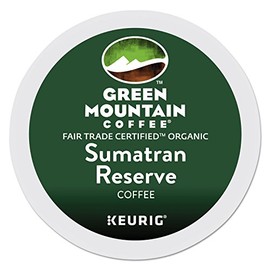 Green Mountain Coffee Roasters Sumatra Reserve single serve K-Cup pods for Keurig brewers, 96 Count
