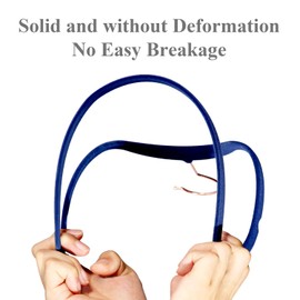 VECELO Premium Velvet Clothes Hangers Suit Heavy Duty (50 Pack)-Non Slip & Space-Saving with 6 Finger Clips & Tie Rack Excellent for Men and Women,Blue