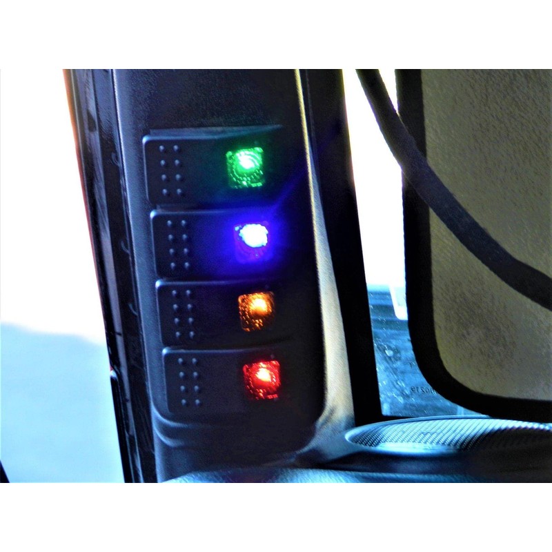 A-Pillar Switch Pod for Jeep JK, KMFCDAE Left Side Rocker