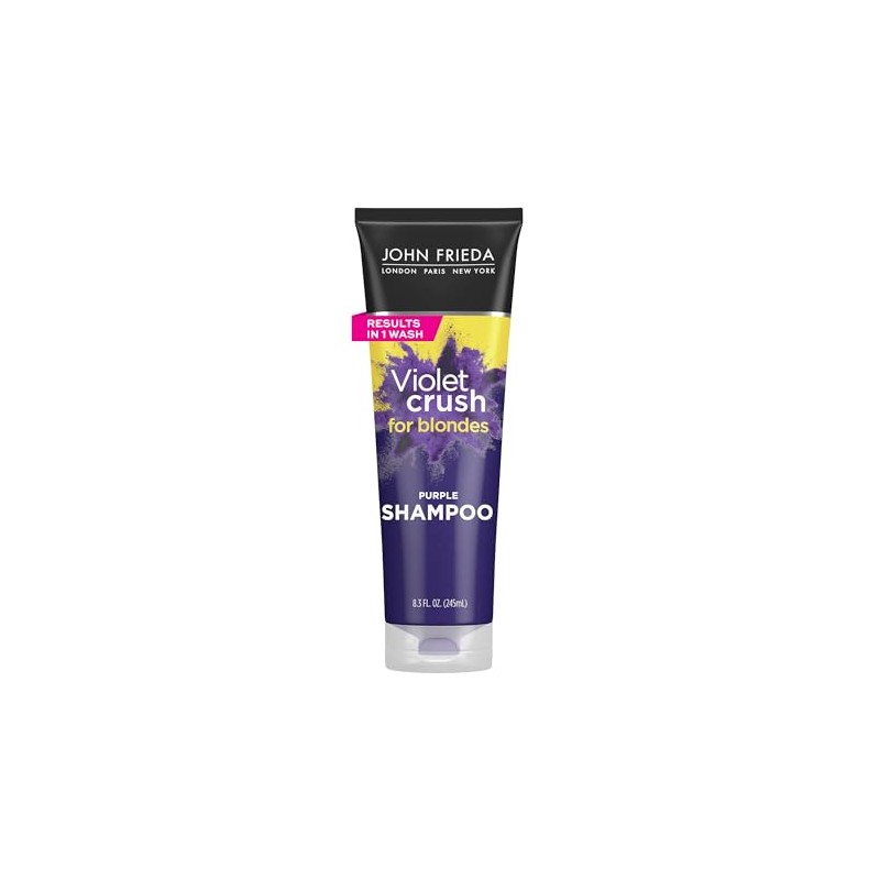 John Frieda Violet Crush Shampoo Morado, 8.3 Onzas (245 mL)