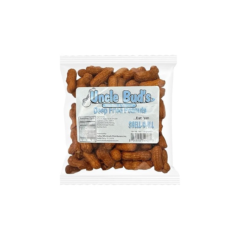 Deep Fried Peanuts -Eat em Shell & All! (Sea Salt