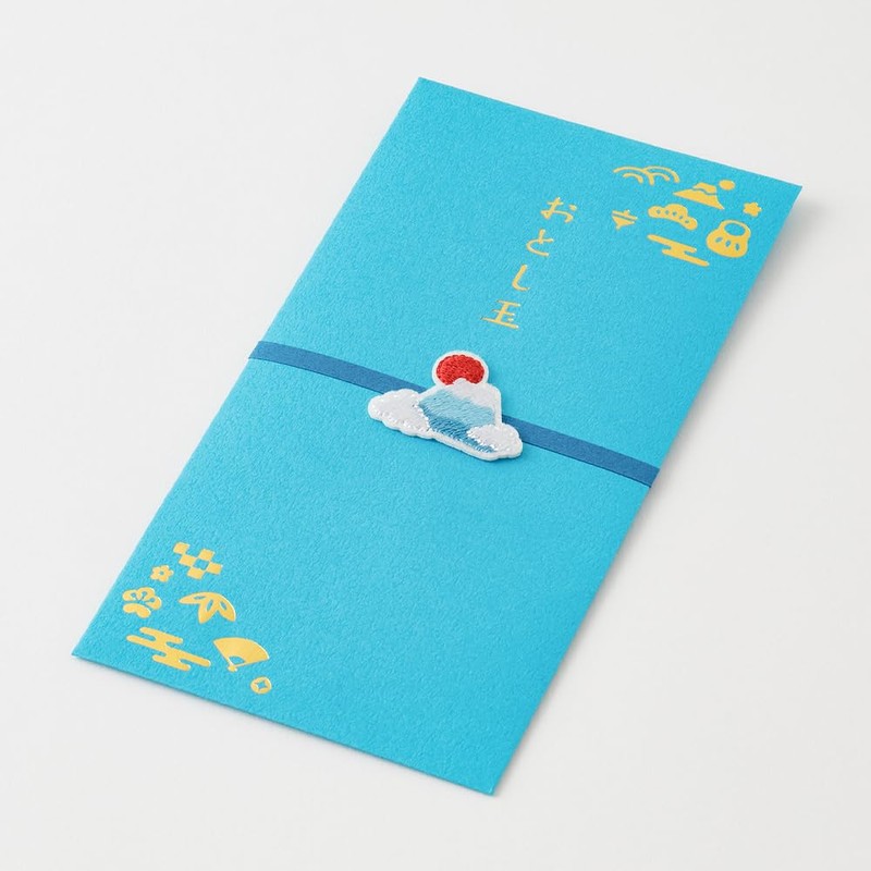 Midori 25654006 Celebration Bag, Embroidered Mt. Fuji Pattern