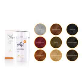 Plus Additional Hair, Effective Scatter Hair for Men and Women, Optical Hair Thickener for Light Hair with Vitamin E I Hair Filler Vegan, 1 x 25 g Can