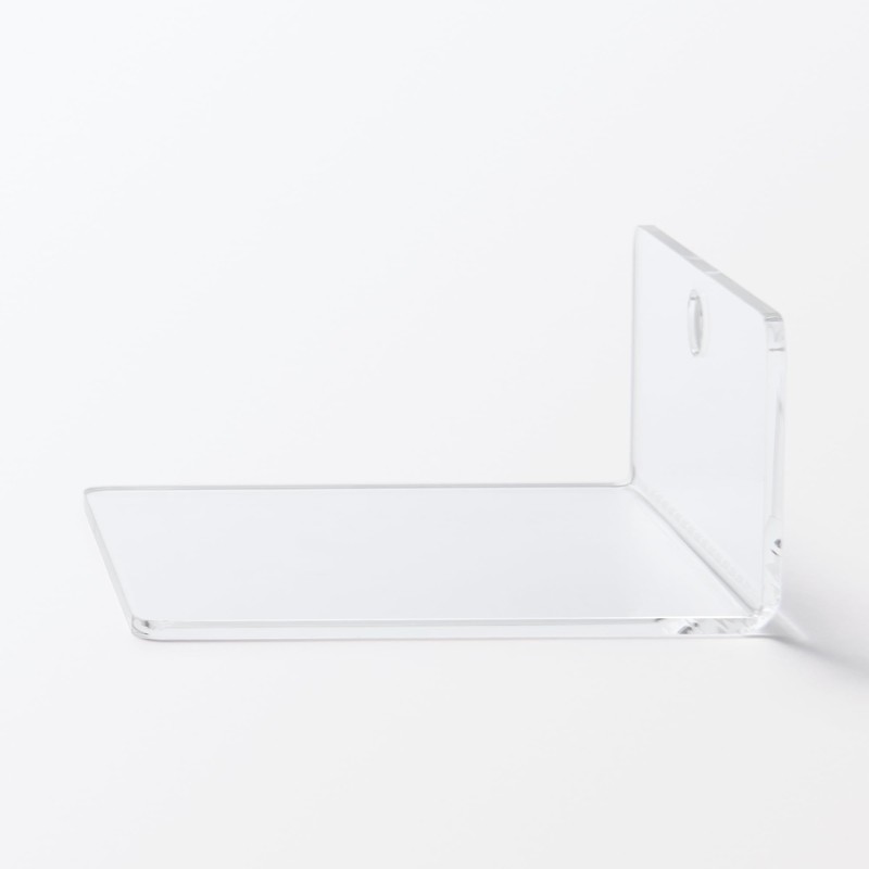 MUJI NEK46A3A Acrylic Wall Display L-Shaped, Approx. Width 3.9 x