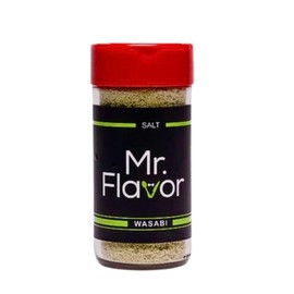 Mr. Flavor Wasabi Sea Salt - Exotic & Zesty Seasoning, Perfect for Sushi & Seafood, All-Natural Ingredients, 4oz
