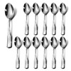 Alata Kate Teaspoons, Set of 12, 6.3 Inches Stainless Steel