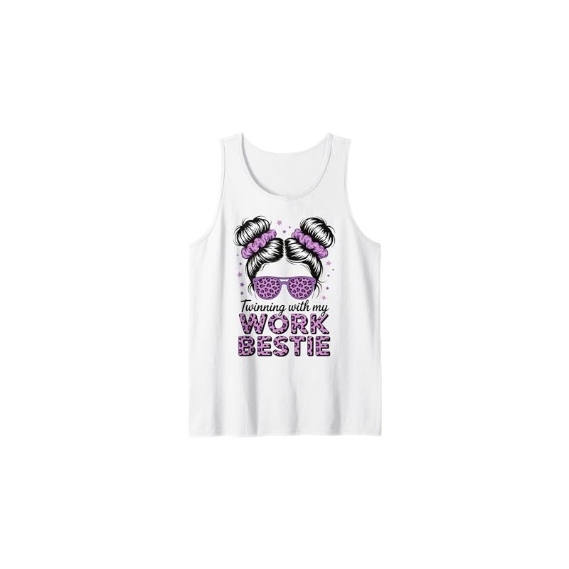 Twinning With My Work Bestie Tank Top