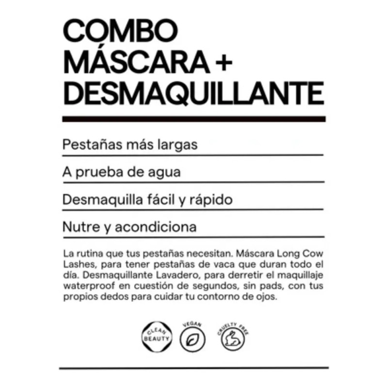 Sarelly Sarelly Combo Mascara + Desmaquillante