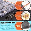 Tanstic 40Pcs Electric Motor Carbon Brushes 10 Different Sizes Carbon