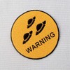 Please note UFO embroidered badges iron on or sew on