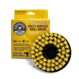 Chemical Guys ACC507 Accesorio de Cepillo para Taladro Multisuperficies de Medio Rendimiento, Amarillo