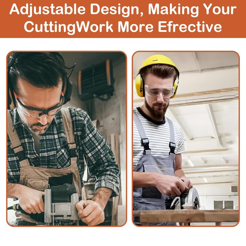 Precision Cutting & Milling Guide - Adjustable Base & Edge