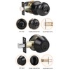 Probrico Keyed Alike Entrance Door Knob Front Door Knob and