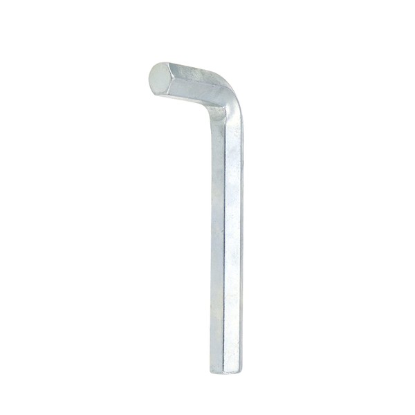 MY MIRONEY 17mm Metric Hex Key Wrench Silver L-shape Flat