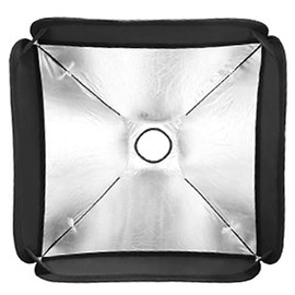 Godox 15.8" x 15.8" Softbox with S-Type Bowens Mount Bracket Flash Holder Kit for Camera Flash Speedlight Studio Photography Lighting (40cm x 40cm)